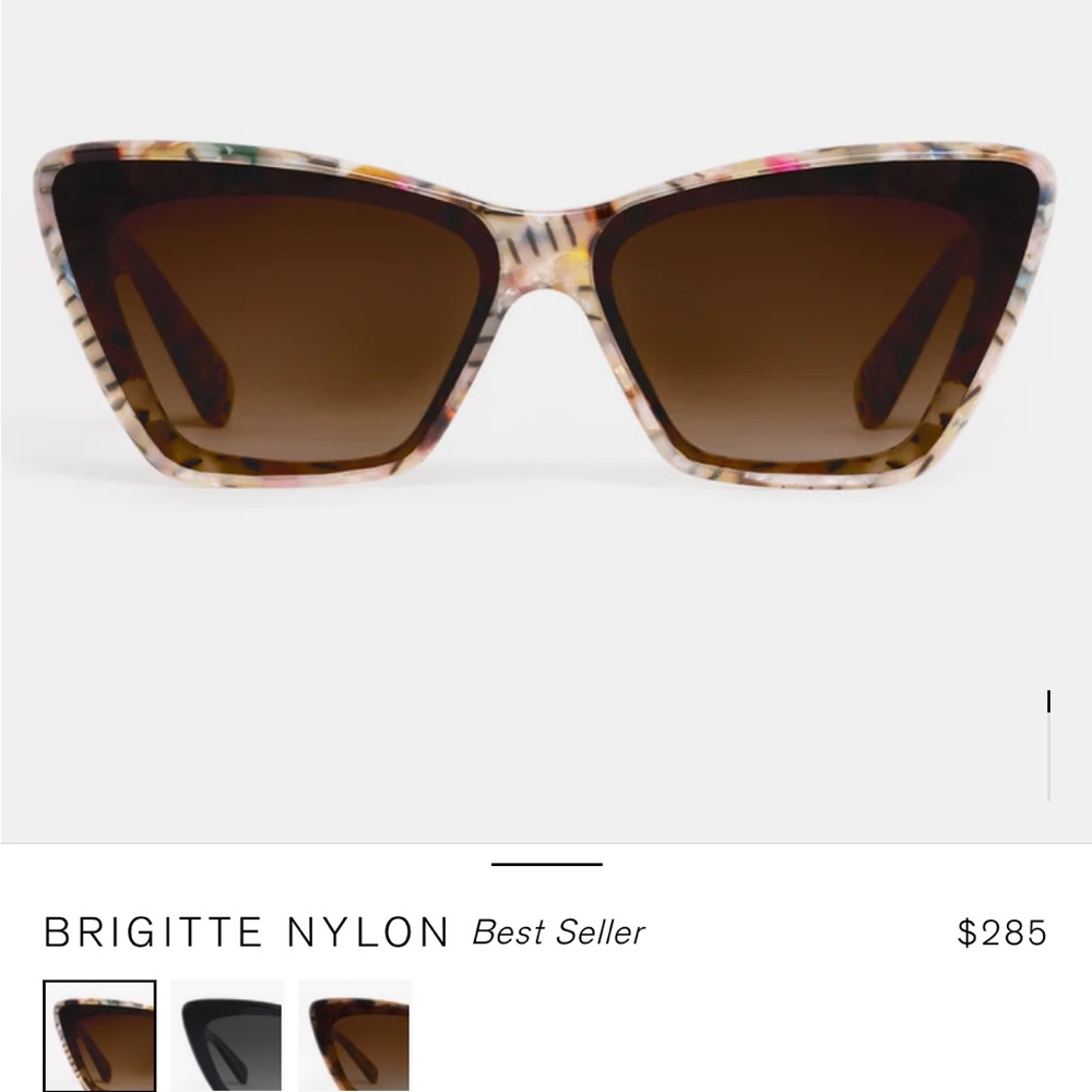 KREWE SUNGLASSES - Brigitte Nylon style - Poppy